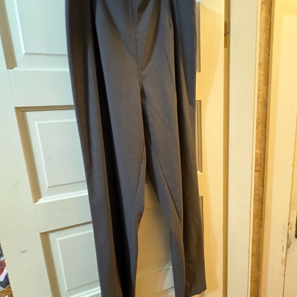 Chadwicks Women's Gray Wide-Leg Trousers